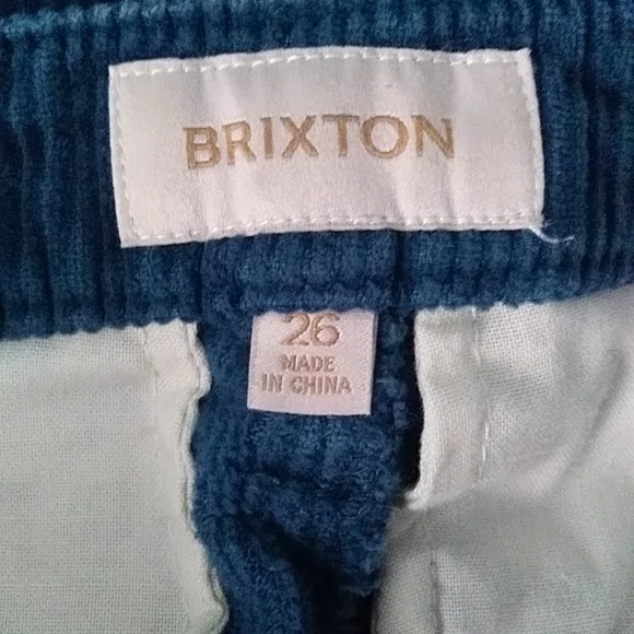 Brixton Victory pants marine blue size 26 - Picture 8 of 10